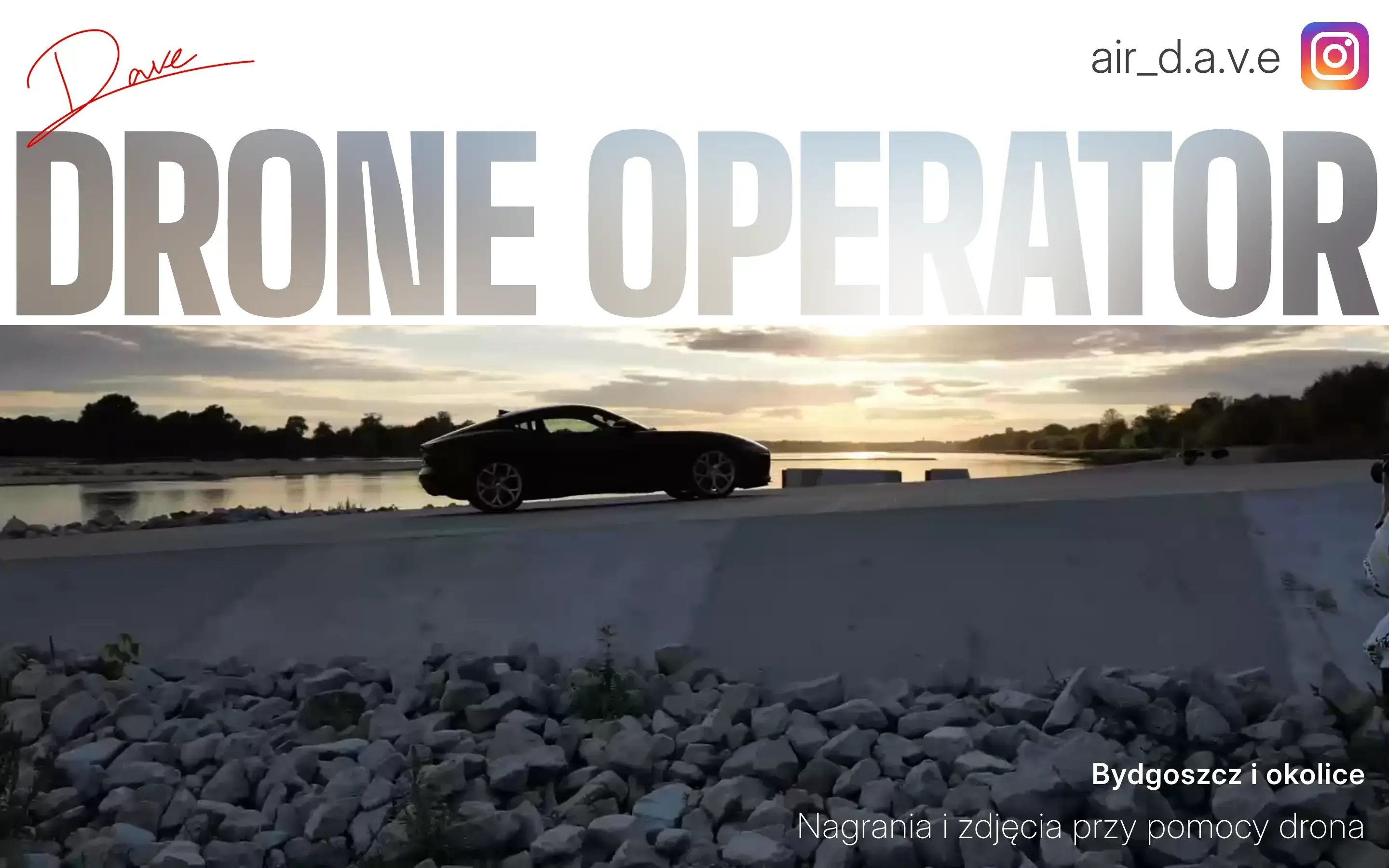 Air Dave — Personal brand · Operator drona